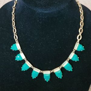 Stella & Dot Eye Candy Emerald Necklace